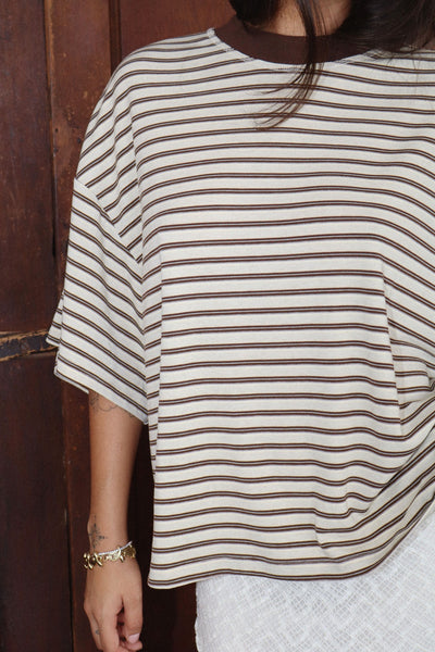Sunkissed Stripe Relaxed Tee