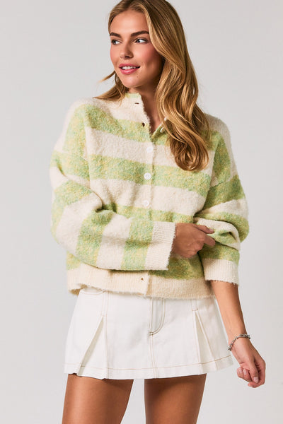 Winnie Striped Cardigan