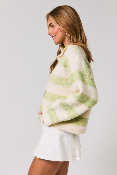 Winnie Striped Cardigan
