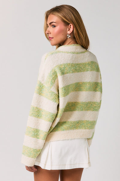 Winnie Striped Cardigan