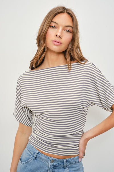Sienna Striped Knit Top