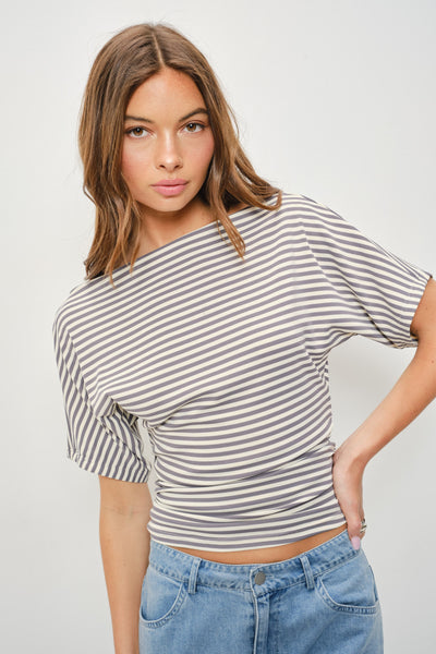 Sienna Striped Knit Top