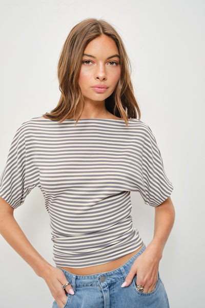 Sienna Striped Knit Top