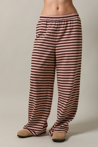 Cocoa Stripe Pants
