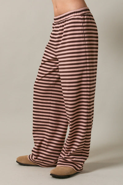 Cocoa Stripe Pants