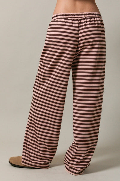 Cocoa Stripe Pants