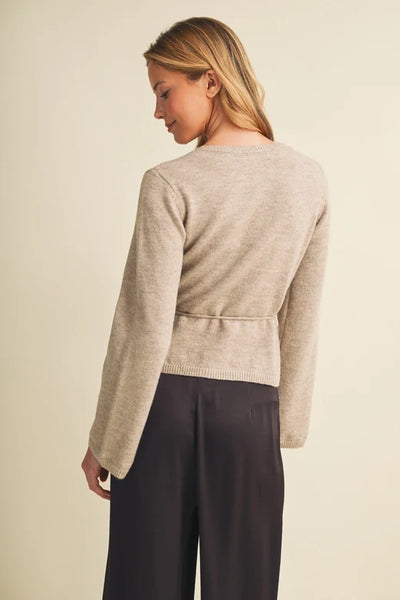 Cecily Wrap Sweater