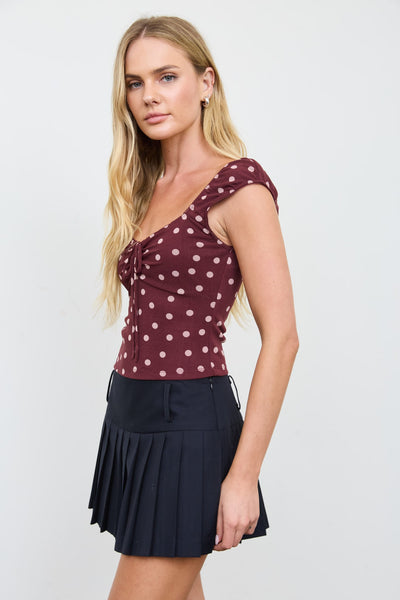 Lola Polka Dot Top