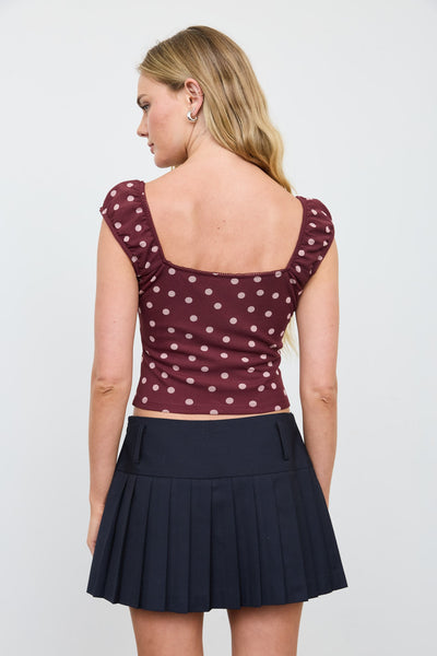 Lola Polka Dot Top