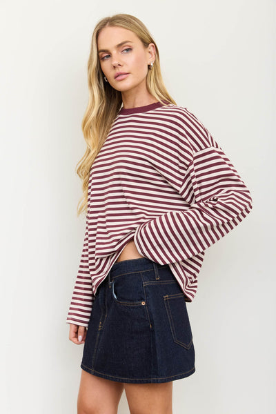 Ellis Srtipe Top