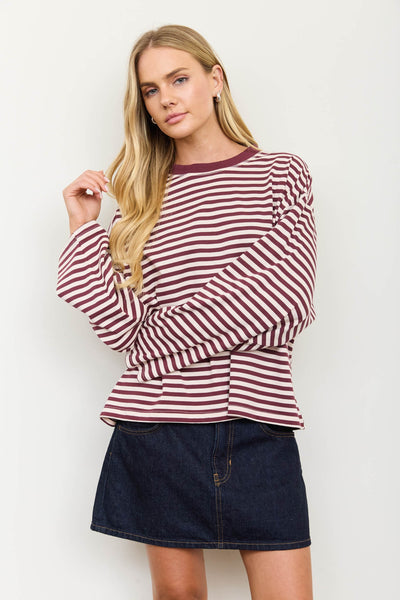 Ellis Srtipe Top