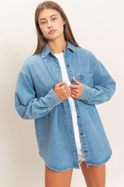 Sutton Oversized Denim Shirt