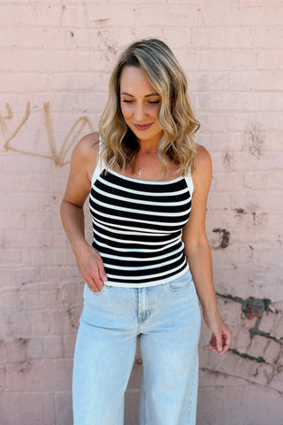 Sail Away Stripe Tank