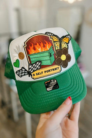 Dumpster Fire Trucker Hat