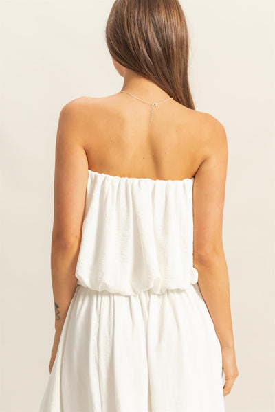 Strapless Bubble Top