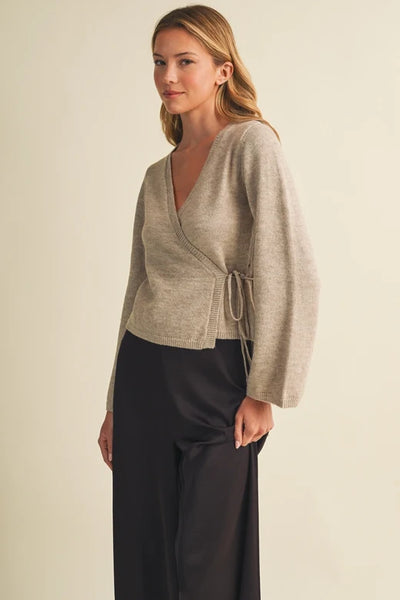 Cecily Wrap Sweater