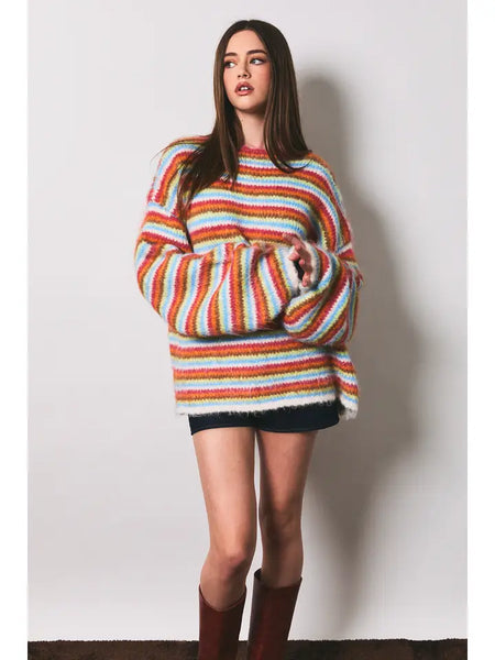 Posie Stripe Sweater
