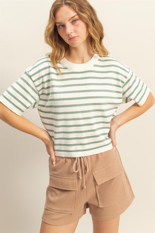 Frankie Stripe Knit Top