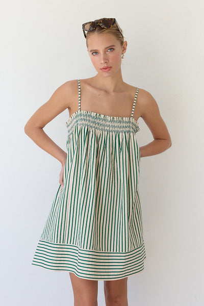 Lila Stripe Dress