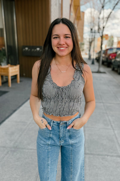 Daydream Gingham Tank
