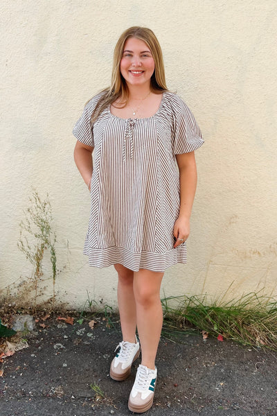 Bop Around Stripe Dress