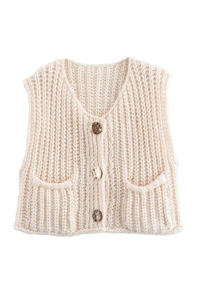 Chunky Knit Vest