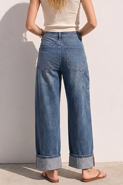 Monroe Cuffed Carpenter Jeans