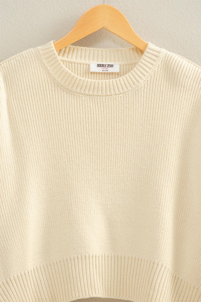 Easy Crop Sweater
