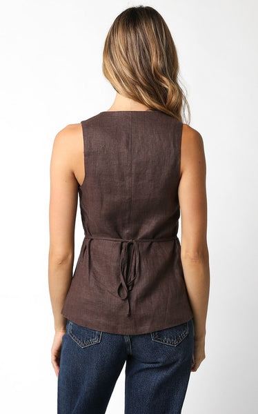 Blair Linen Top