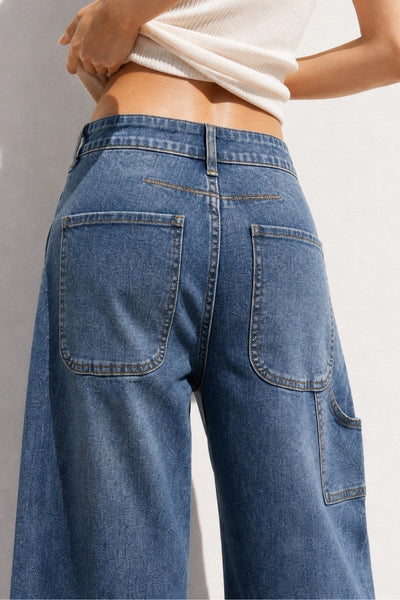Monroe Cuffed Carpenter Jeans