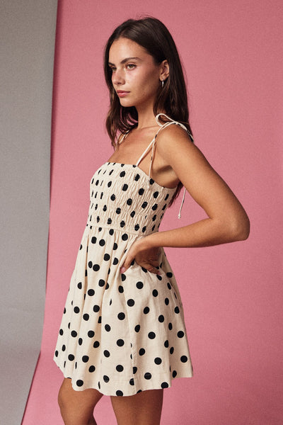 Audrey Polka Dot Dress