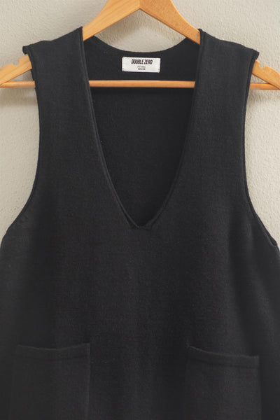 Sweater Overall Dress