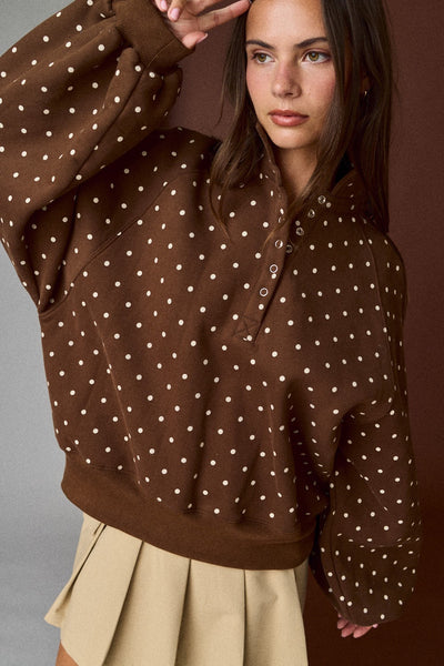 Polka Dot Pullover