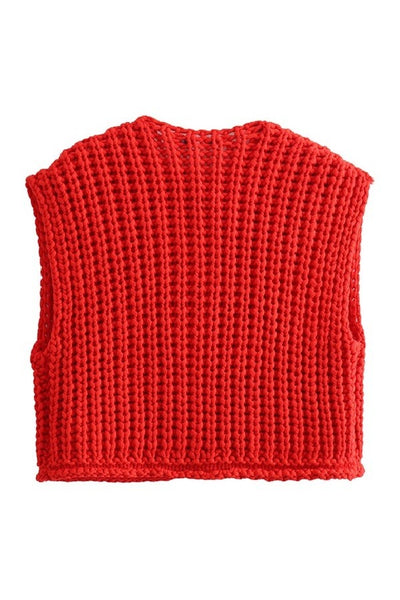 Chunky Knit Vest