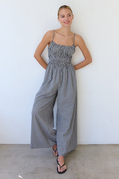 Gingham Jumpsuit