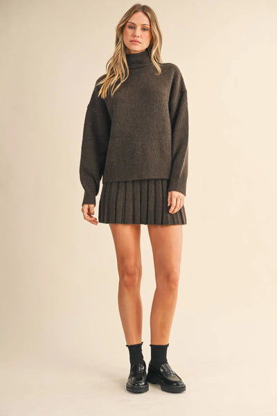 Gather Turtleneck Sweater