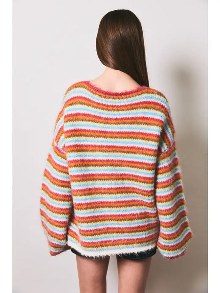 Posie Stripe Sweater