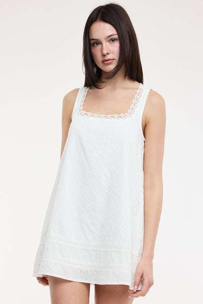 Sweet Lace Mini Dress