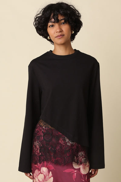 Thea Lace Trim Top