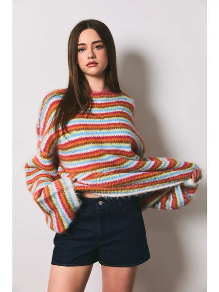 Posie Stripe Sweater