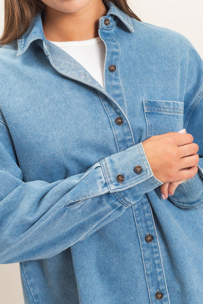 Sutton Oversized Denim Shirt