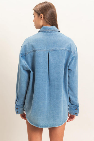 Sutton Oversized Denim Shirt