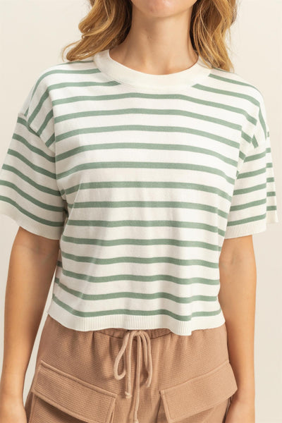 Frankie Stripe Knit Top