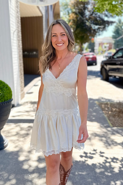 Stevie Lace Slip Dress