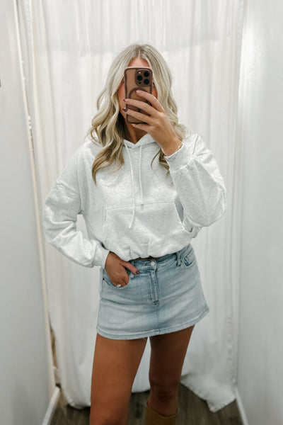 Sunday Bubble Hem Hoodie
