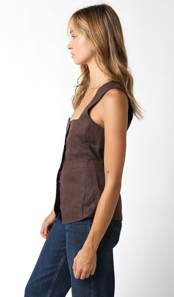 Blair Linen Top