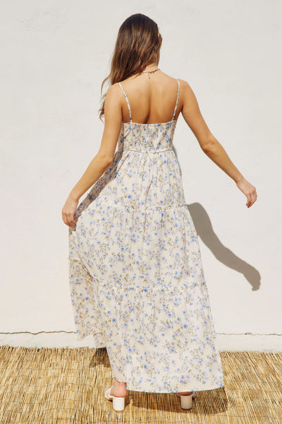 Loving Fate Bustier Maxi Dress