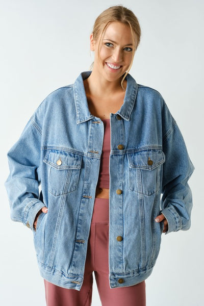 Downtown Oversize Denim Jacket