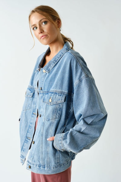 Downtown Oversize Denim Jacket