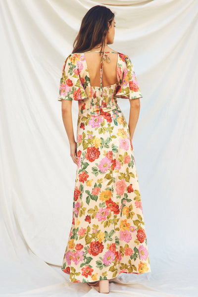 Gift Of Love Floral Maxi Dress